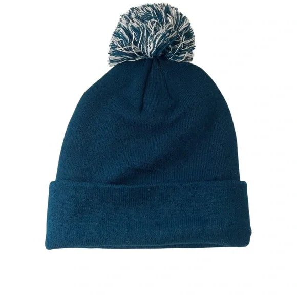 Books-A-Million Happy Holidays raccoon trash can winter beanie acrylic - Picture 4 of 9